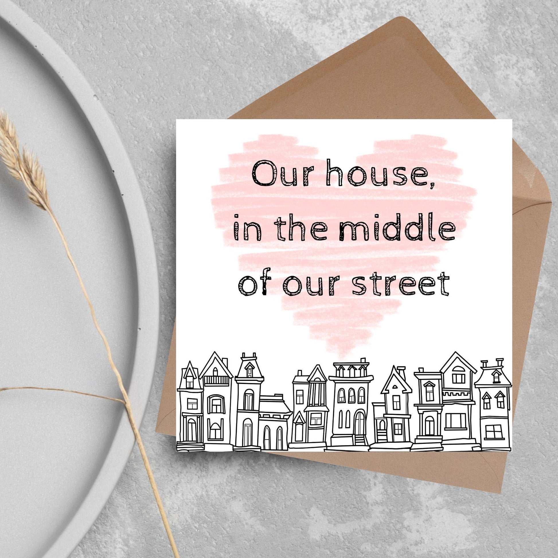 New Home card, Moving House, Elegant First Home card, New House card, Moving Card, Moving home card, Relocating card