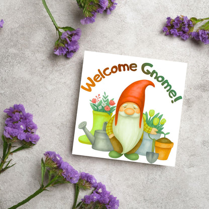 New Home card, Moving House, Gnome First Home card, New House card, Moving Card, Moving home card, Relocating card, Welcome Home Card