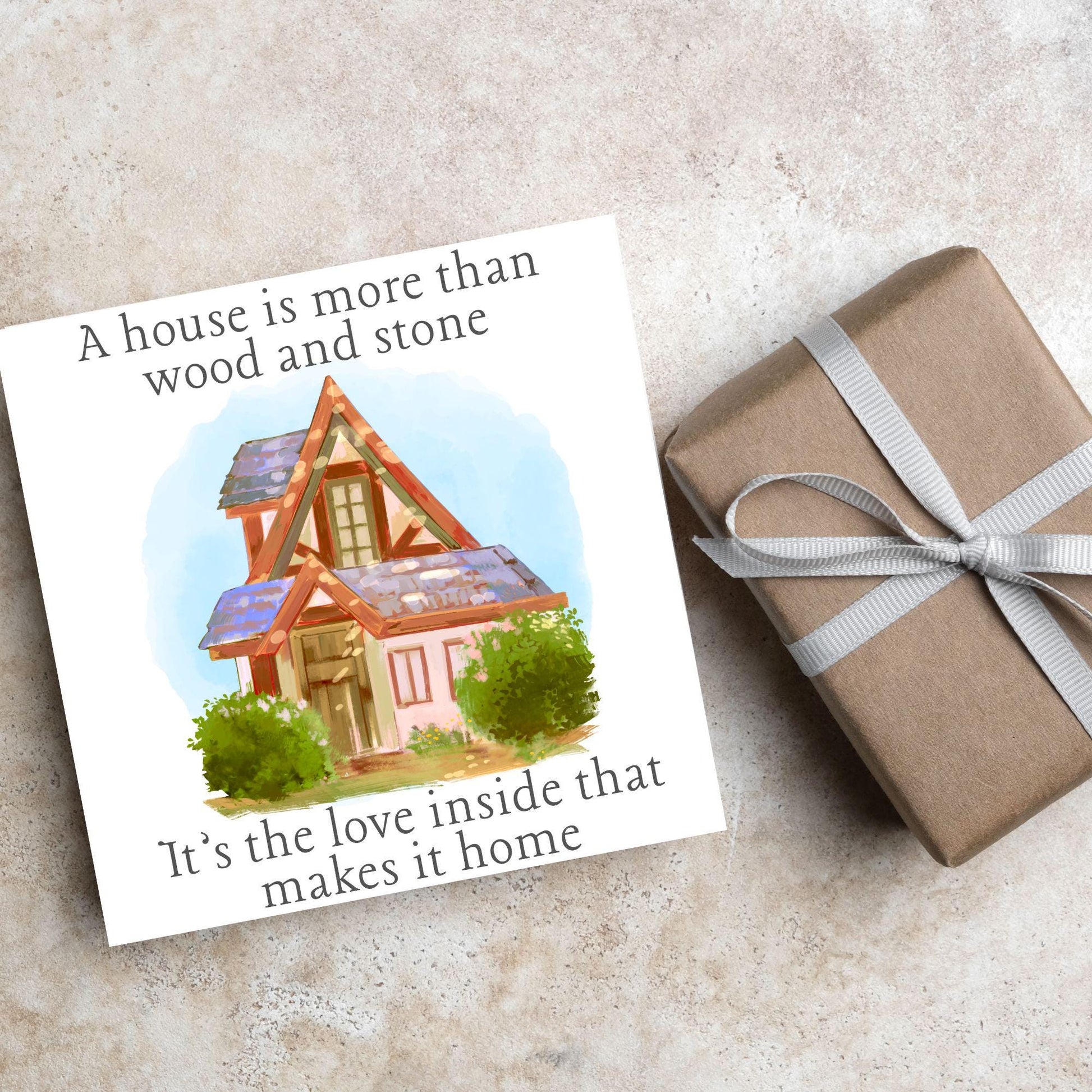 New Home card, Moving House, Elegant First Home card, New House card, Moving Card, Moving home card, Relocating card