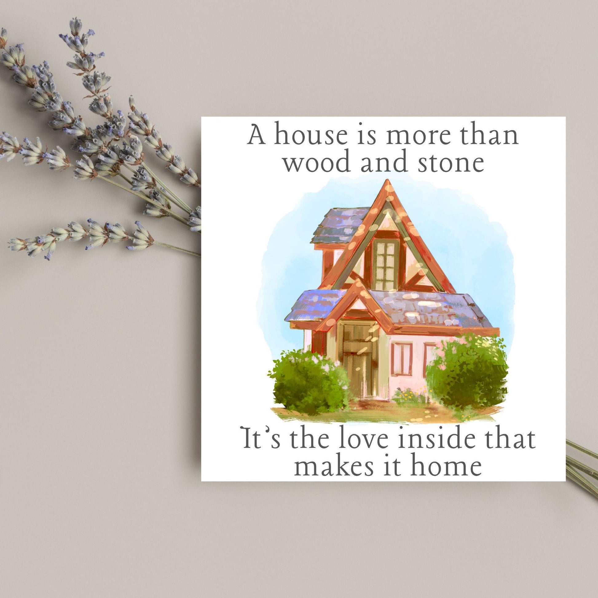 New Home card, Moving House, Elegant First Home card, New House card, Moving Card, Moving home card, Relocating card