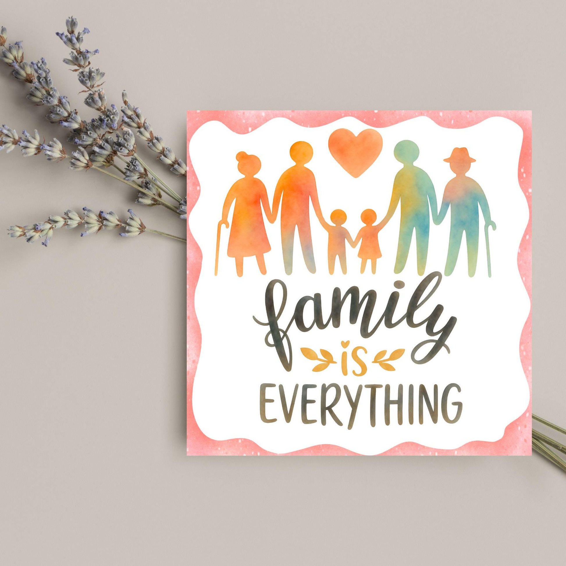 Congratulations on your Adoption Card, Adopted Child Card, New Family Greetings Card