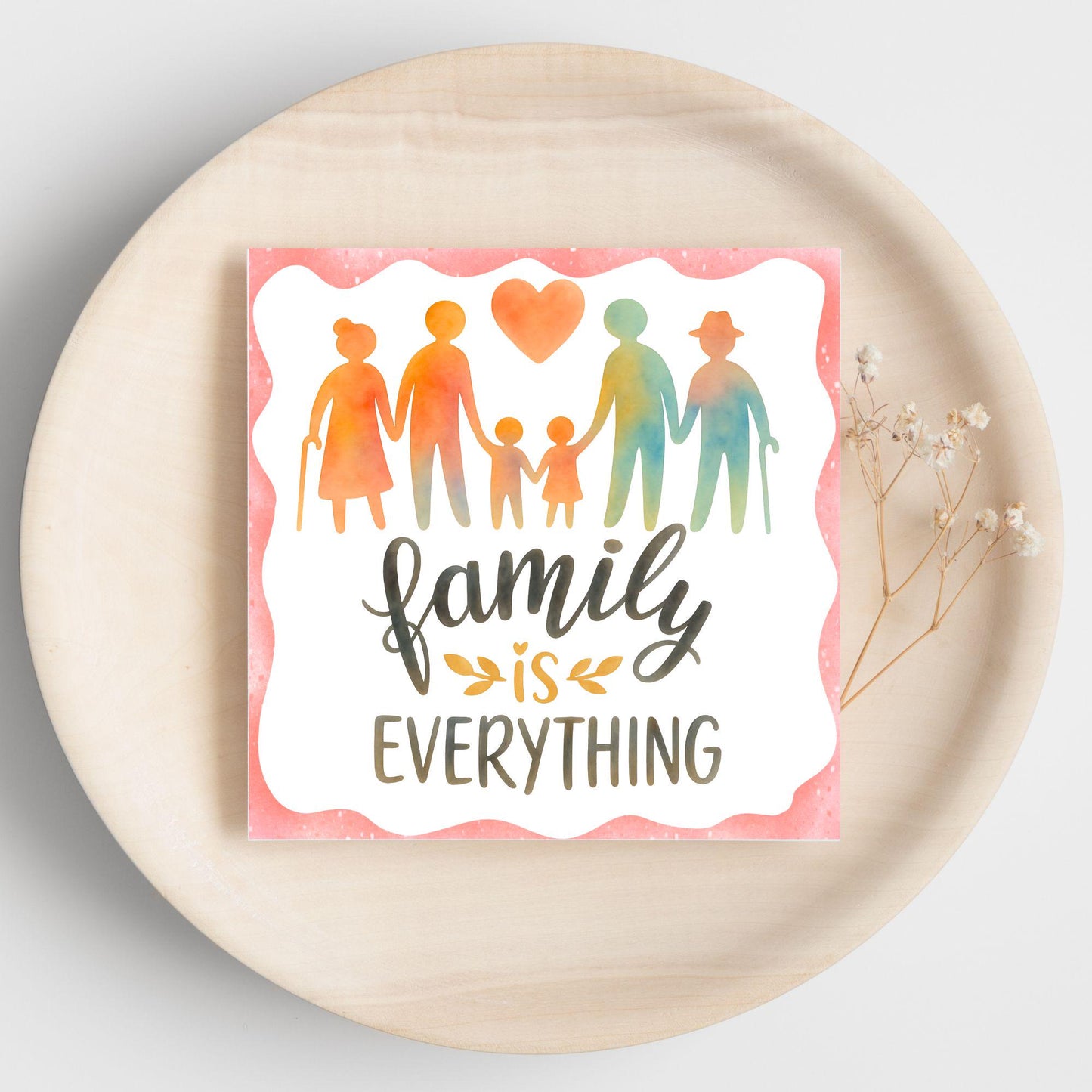 Congratulations on your Adoption Card, Adopted Child Card, New Family Greetings Card
