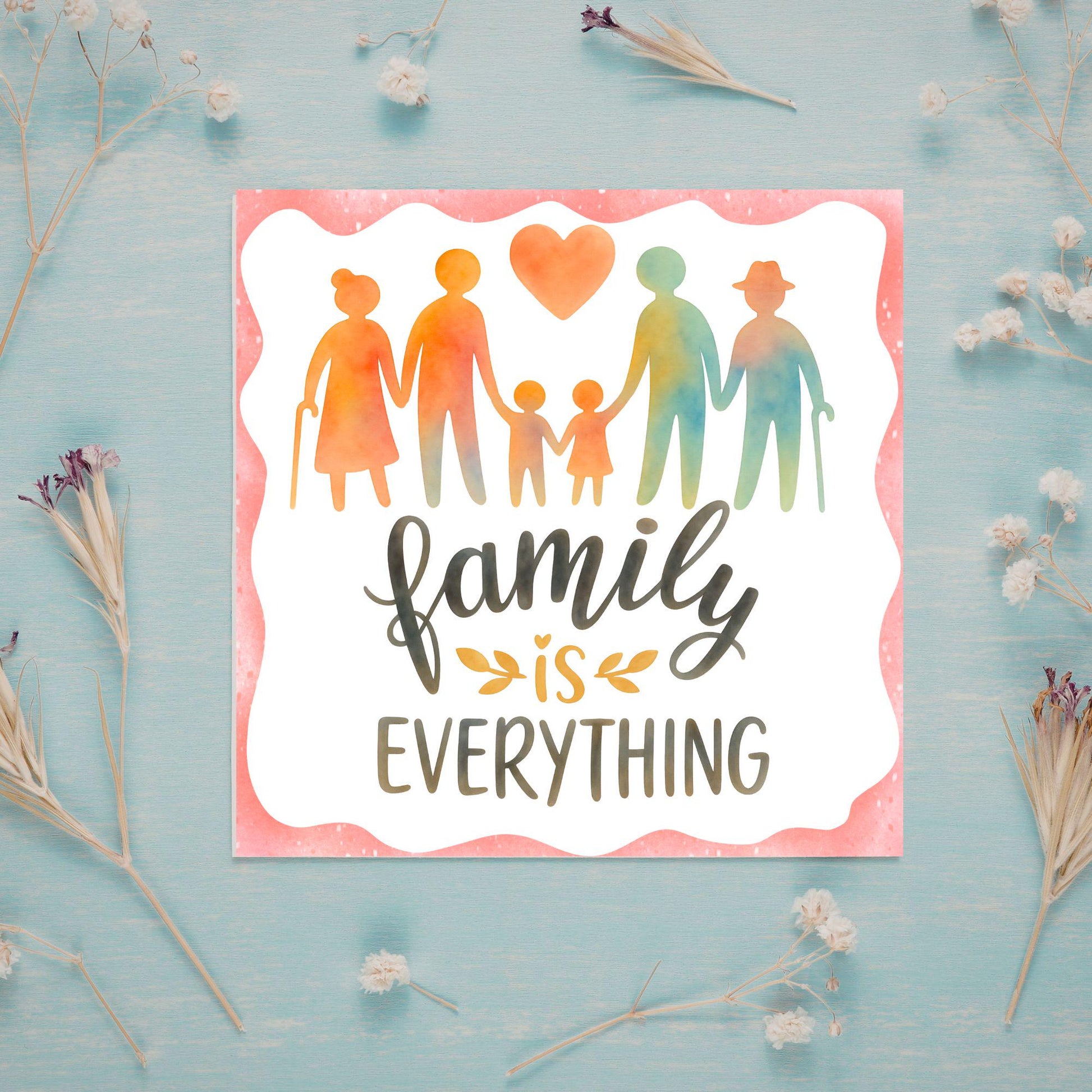 Congratulations on your Adoption Card, Adopted Child Card, New Family Greetings Card
