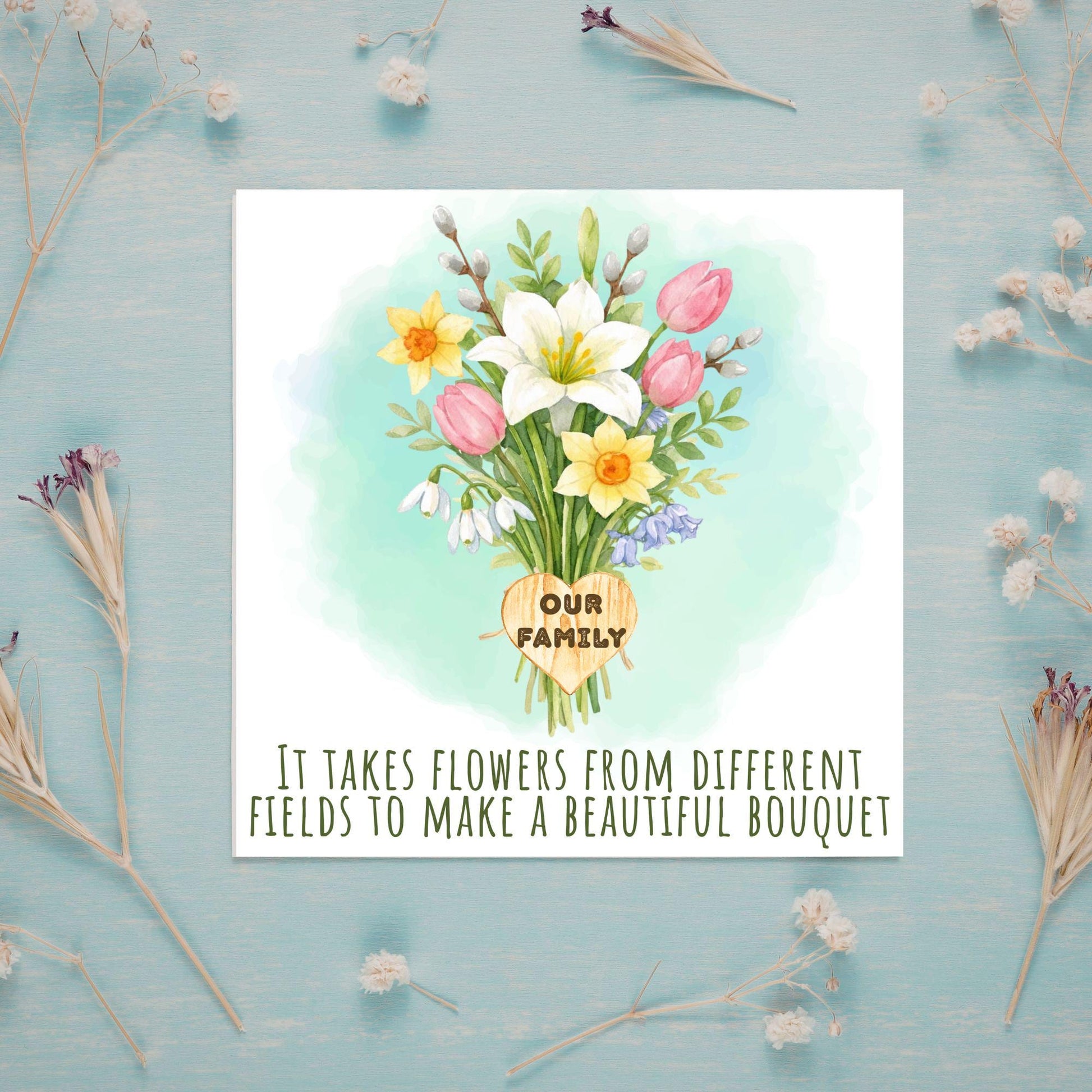 Congratulations on your Adoption Card, Adopted Child Card, New Family Greetings Card