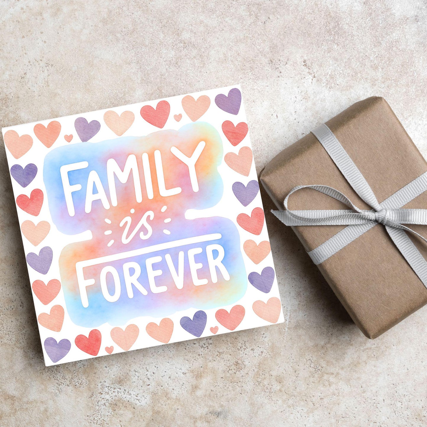 Congratulations on your Adoption Card, Adopted Child Card, New Family Greetings Card