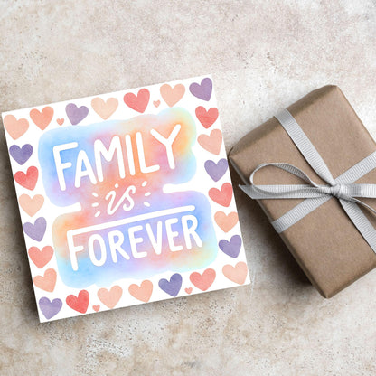 Congratulations on your Adoption Card, Adopted Child Card, New Family Greetings Card