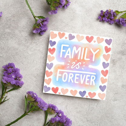 Congratulations on your Adoption Card, Adopted Child Card, New Family Greetings Card