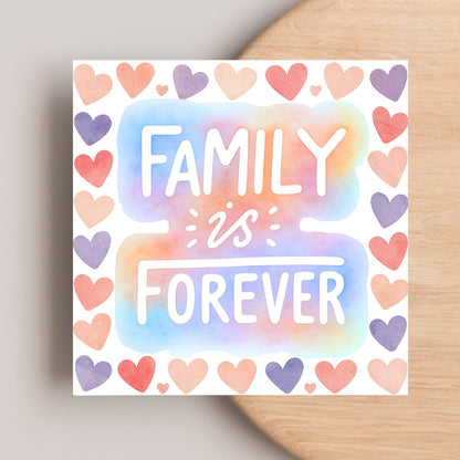 Congratulations on your Adoption Card, Adopted Child Card, New Family Greetings Card