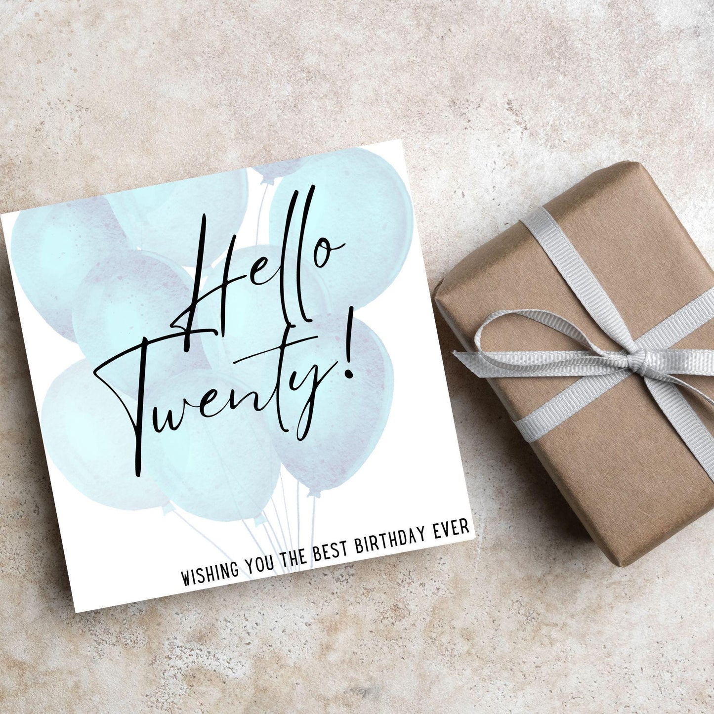 Personalised Age Birthday Card, 20th, 30th, 40th, 50th, 60th, 70th, 80th, 90th Birthday, For Him, For Her, Custom Birthday Card