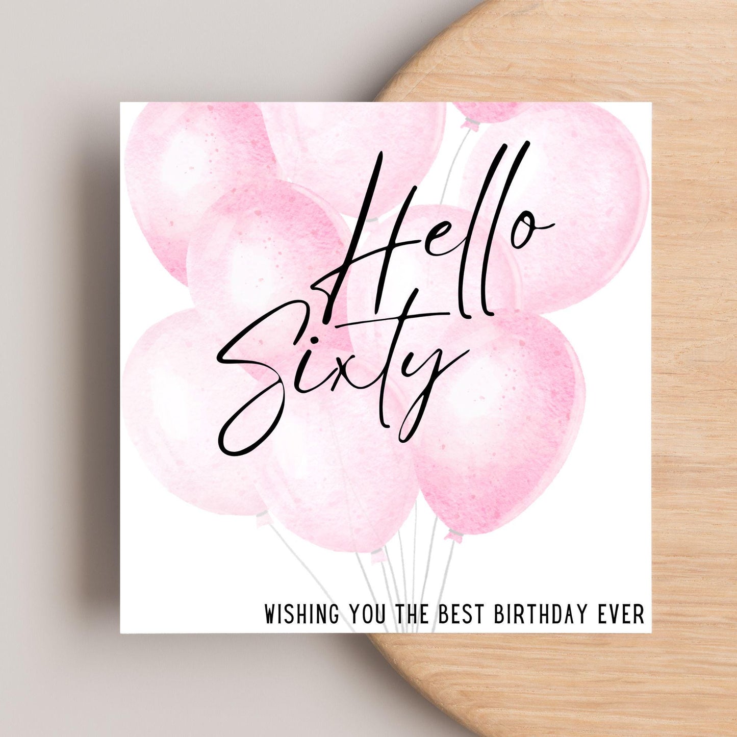 Personalised Age Birthday Card, 20th, 30th, 40th, 50th, 60th, 70th, 80th, 90th Birthday, For Him, For Her, Custom Birthday Card