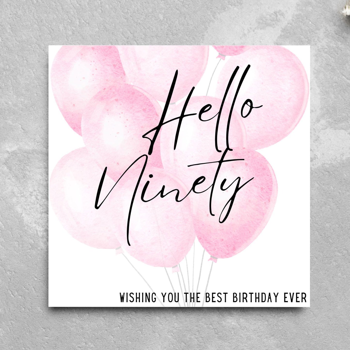 Personalised Age Birthday Card, 20th, 30th, 40th, 50th, 60th, 70th, 80th, 90th Birthday, For Him, For Her, Custom Birthday Card