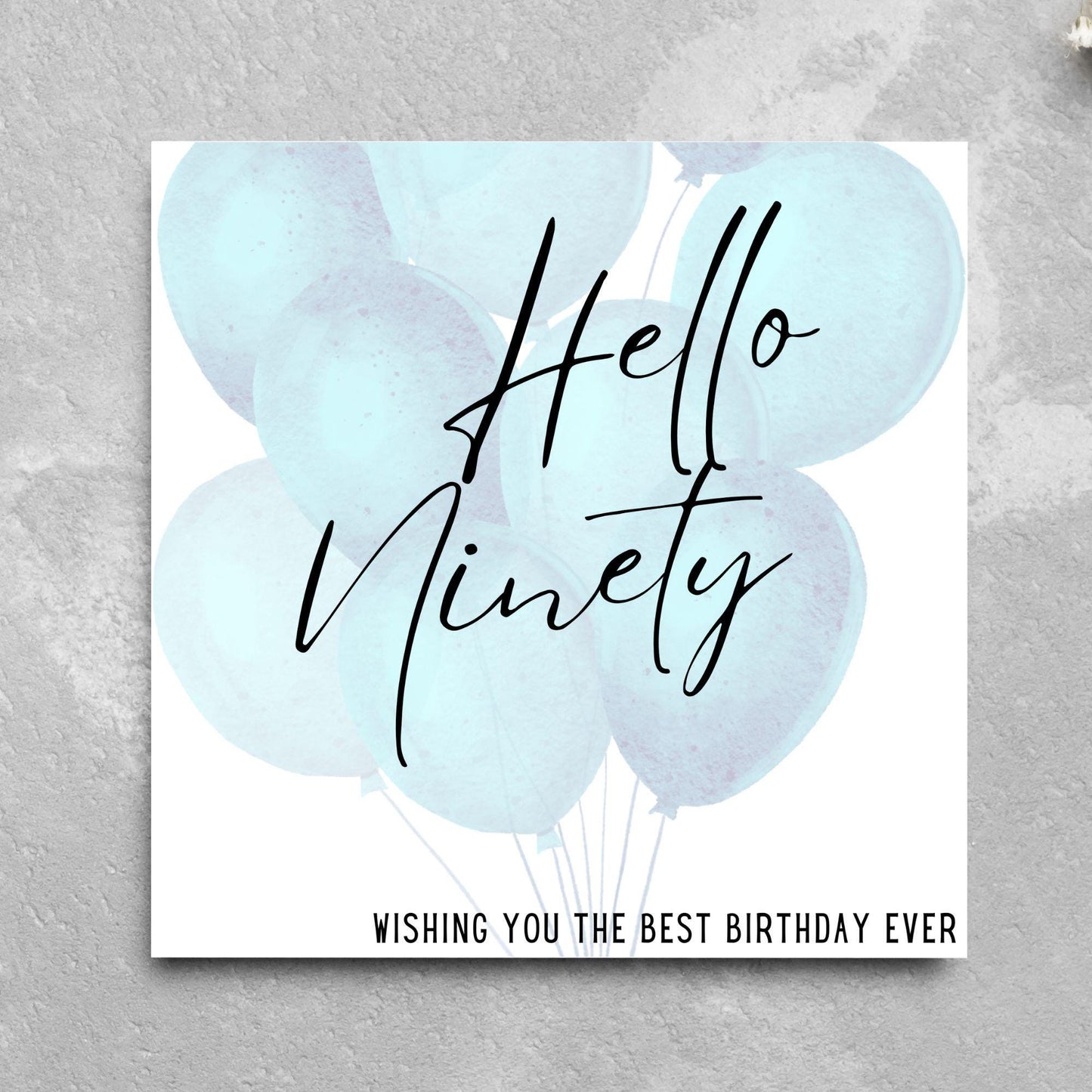 Personalised Age Birthday Card, 20th, 30th, 40th, 50th, 60th, 70th, 80th, 90th Birthday, For Him, For Her, Custom Birthday Card