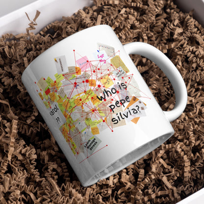 It's Always Sunny In Philadelphia Mug, Charlie Conspiracy, Pepe Silvia Doesn't Exist, Charlie Kelly Mailroom