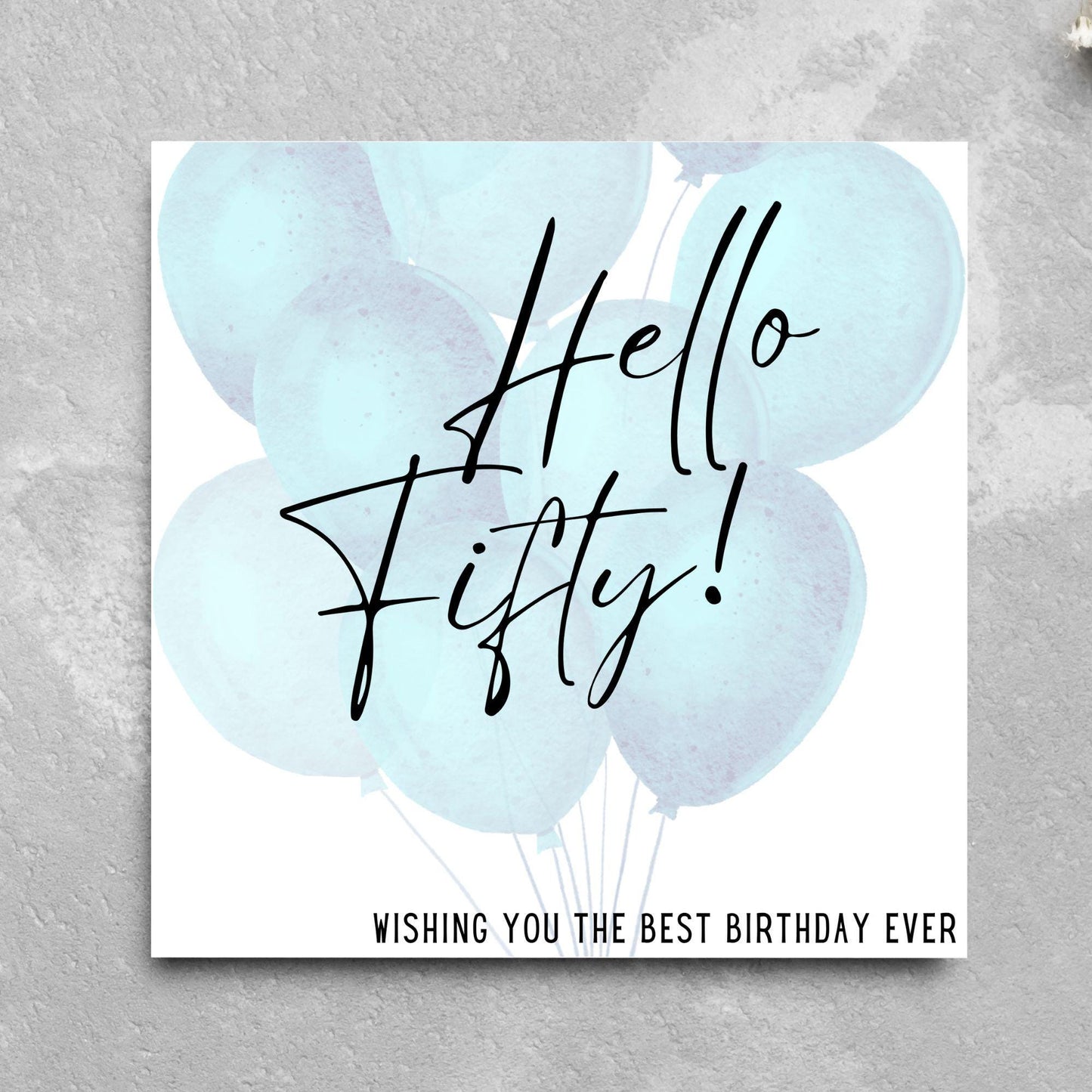 Personalised Age Birthday Card, 20th, 30th, 40th, 50th, 60th, 70th, 80th, 90th Birthday, For Him, For Her, Custom Birthday Card
