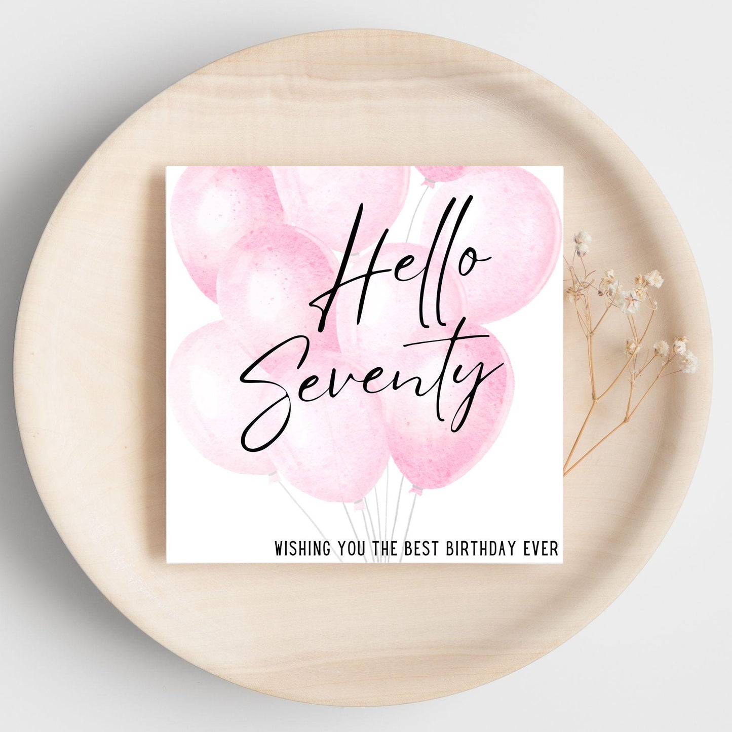 Personalised Age Birthday Card, 20th, 30th, 40th, 50th, 60th, 70th, 80th, 90th Birthday, For Him, For Her, Custom Birthday Card