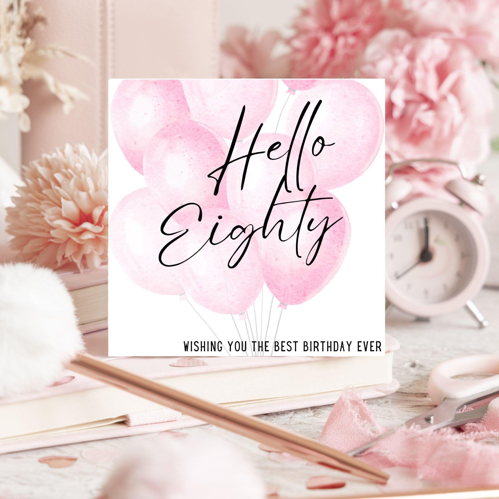Personalised Age Birthday Card, 20th, 30th, 40th, 50th, 60th, 70th, 80th, 90th Birthday, For Him, For Her, Custom Birthday Card