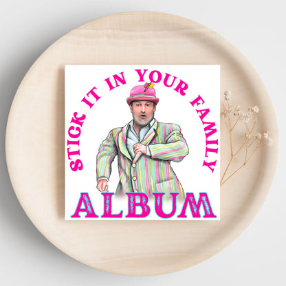 David Mitchell Family Album Any Occasion Card, Last One Laughing Birthday Card for Him, Card for Her, Funny Birthday Card, Anniversary Card