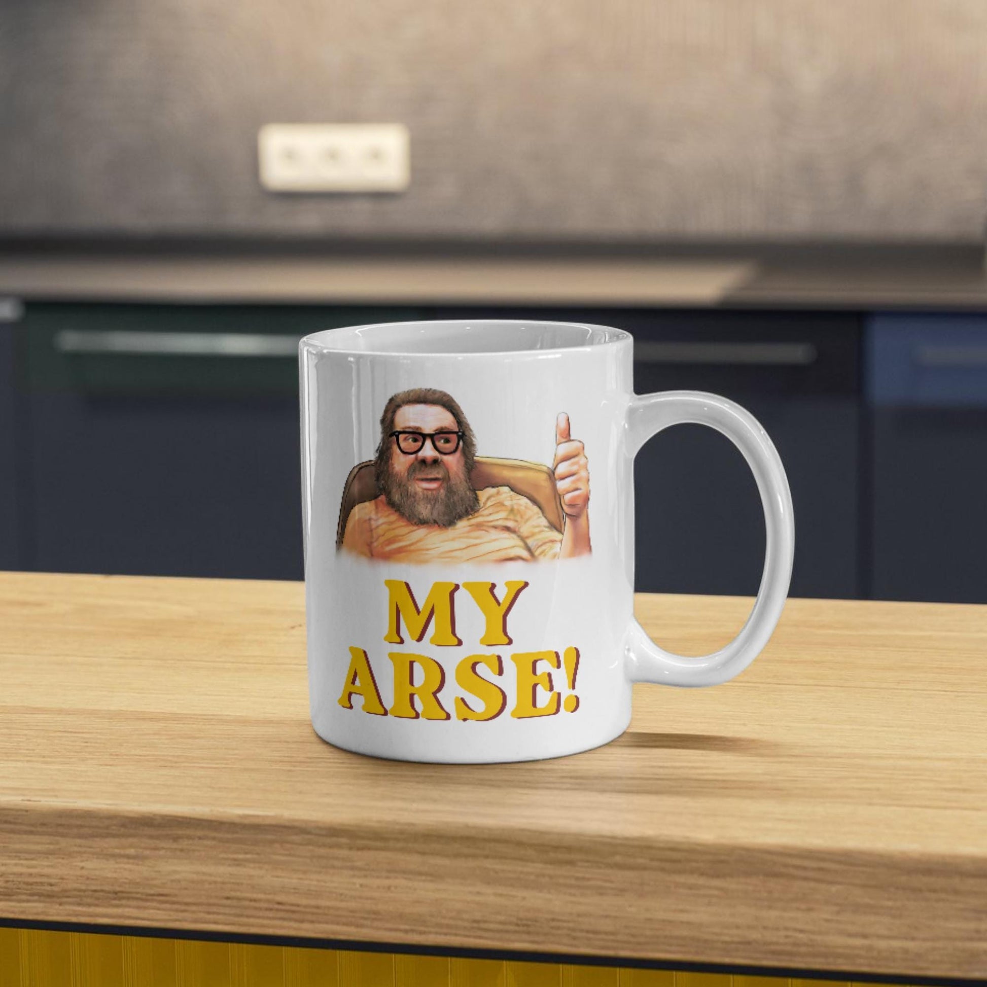 Royale 'My Arse' Mug, Jim, Family Mug, Father's Day Gift Idea, Dad Mug