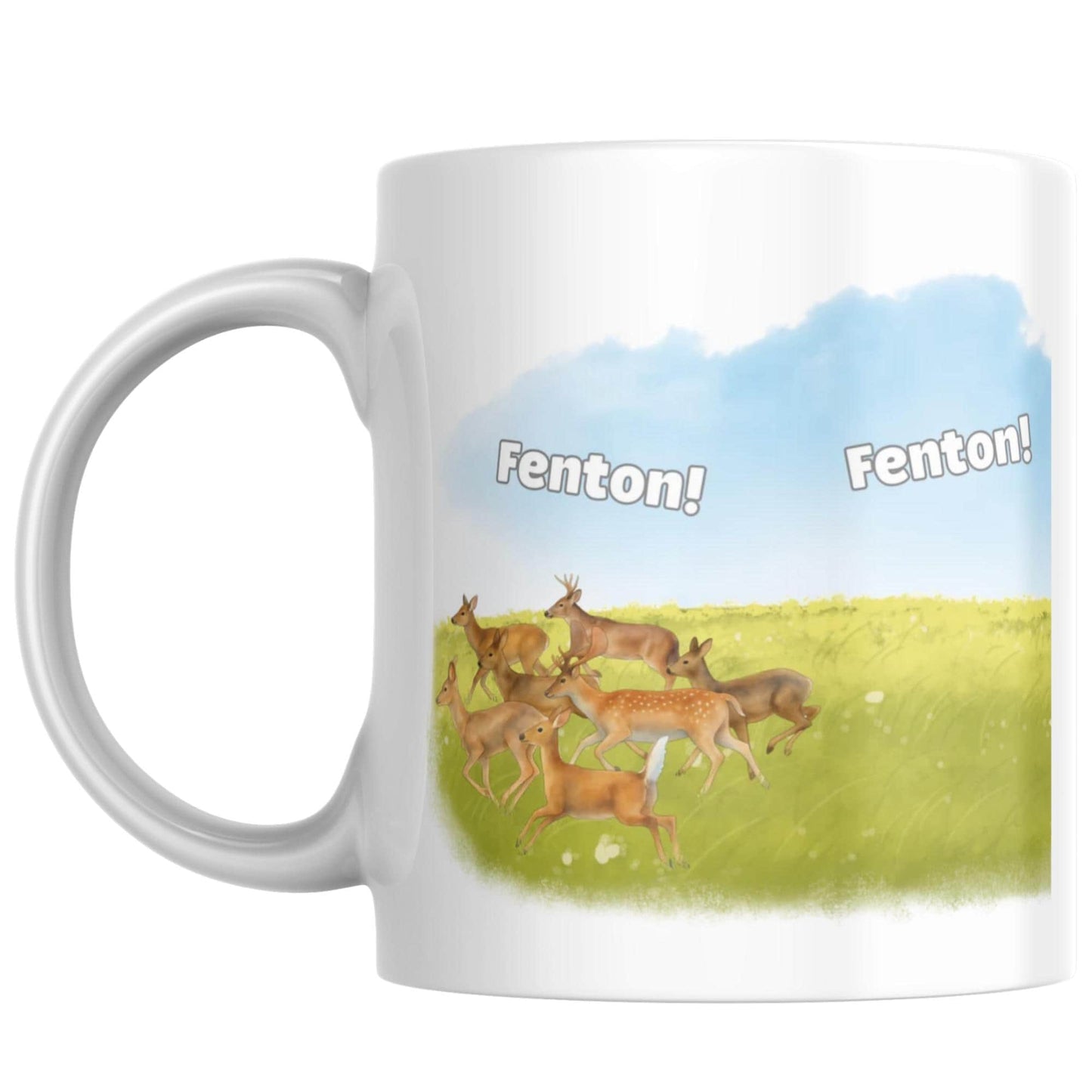 Fenton Meme Mug, Dog Walker Funny Birthday Gift - Multi Colour Options