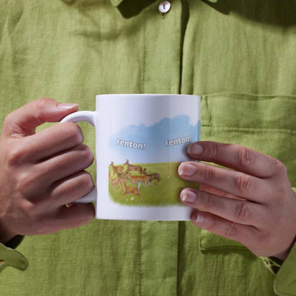 Fenton Meme Mug, Dog Walker Funny Birthday Gift - Multi Colour Options