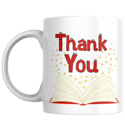 Personalised Thank You Teacher Mug, Gift for Teacher, End of Year, Teaching Mug, Retirement Gift