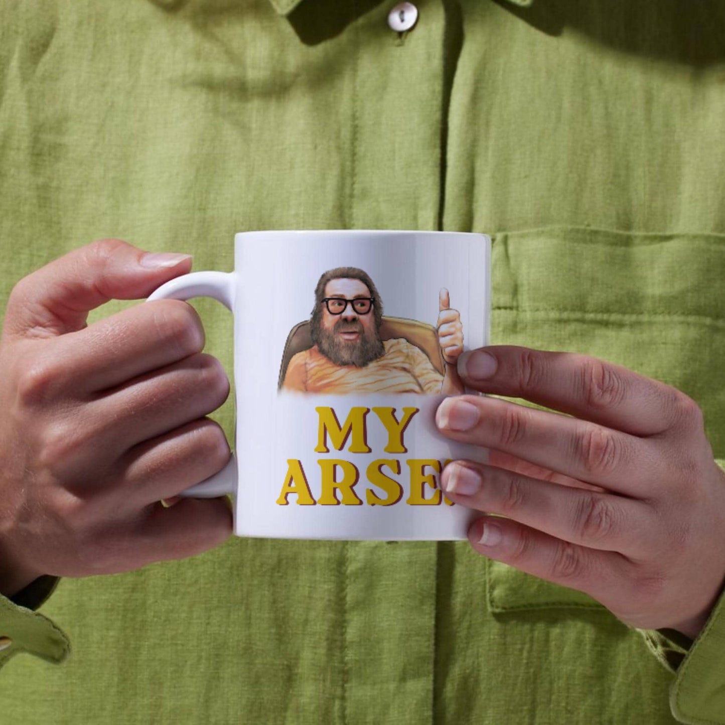 Royale 'My Arse' Mug, Jim, Family Mug, Father's Day Gift Idea, Dad Mug