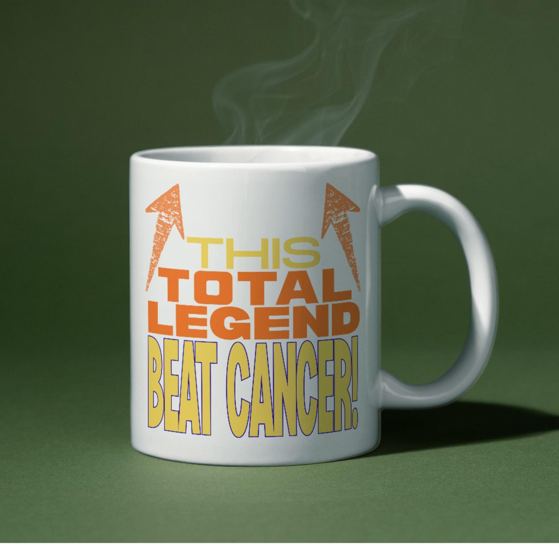 Cancer Remission Mug, Gift for Cancer Survivor, Celebrate End of Treatment - Multi Colour Options