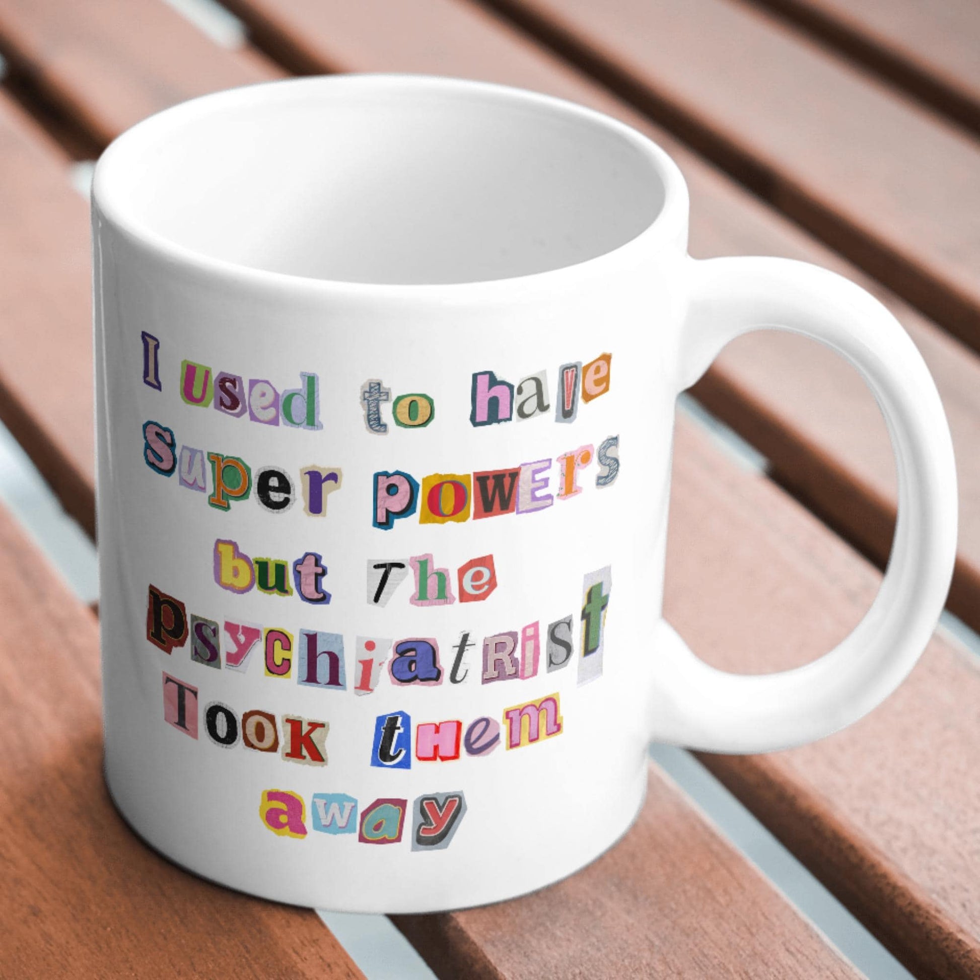 Psychology Joke Mug, Funny Mug, Mental Health Mug, Coffee Cup, Fun Gift for Psychiatrist