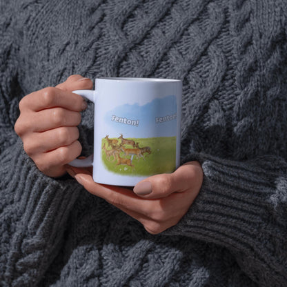 Fenton Meme Mug, Dog Walker Funny Birthday Gift - Multi Colour Options