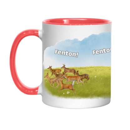 Fenton Meme Mug, Dog Walker Funny Birthday Gift - Multi Colour Options