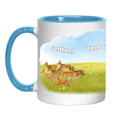 Fenton Meme Mug, Dog Walker Funny Birthday Gift - Multi Colour Options