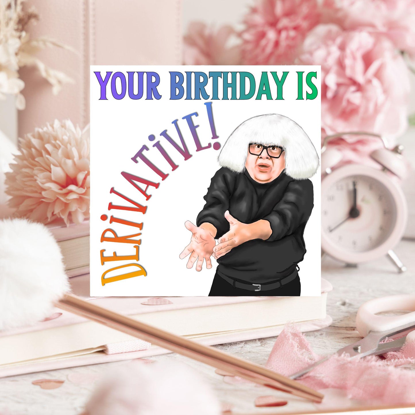 It's Always Sunny In Philadelphia Birthday Card, 'Ongo Gablogian', Art Critic Birthday Card, Frank Card, Danny Devito Card,