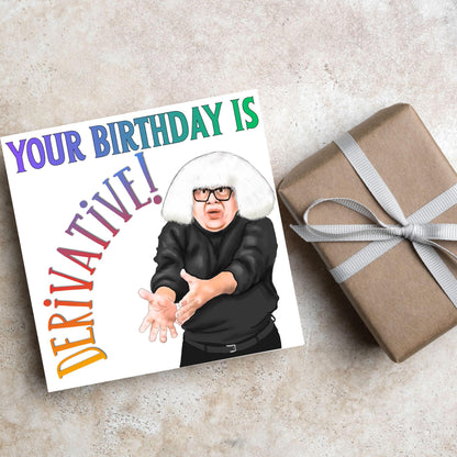 It's Always Sunny In Philadelphia Birthday Card, 'Ongo Gablogian', Art Critic Birthday Card, Frank Card, Danny Devito Card,