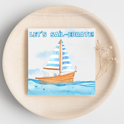 Sailing Birthday Card, For Sailors, Celebration Card, Sail Boat Card, Retirement Card, Sea Themed, Nautical