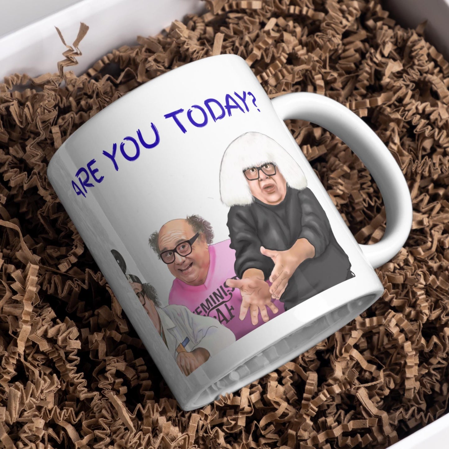 It's Always Sunny In Philadelphia Mug, Frank Mug, Cult TV Mug, Great Gift Mug For Always Sunny Fans, Egg Mug, Danny Devito Mug