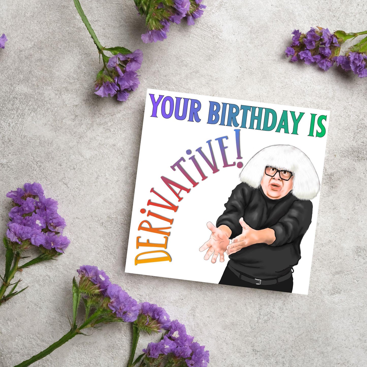 It's Always Sunny In Philadelphia Birthday Card, 'Ongo Gablogian', Art Critic Birthday Card, Frank Card, Danny Devito Card,