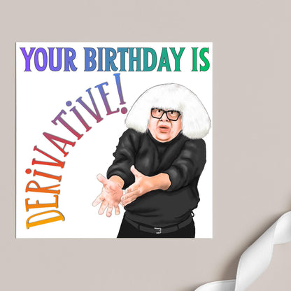 It's Always Sunny In Philadelphia Birthday Card, 'Ongo Gablogian', Art Critic Birthday Card, Frank Card, Danny Devito Card,