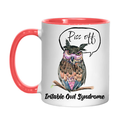 Owl Mug, Funny Coffee Cup, Great Gift For Owl Lovers, Irritable Owl, Rude Mug