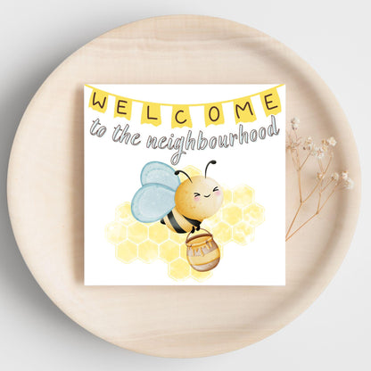 Welcome Neighbour, Moving house Card, Moving in Card, New Neighbour, Introduction Card