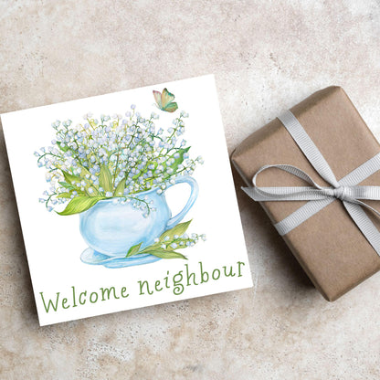 Welcome Neighbour, Moving house Card, Moving in Card, New Neighbour, Introduction Card