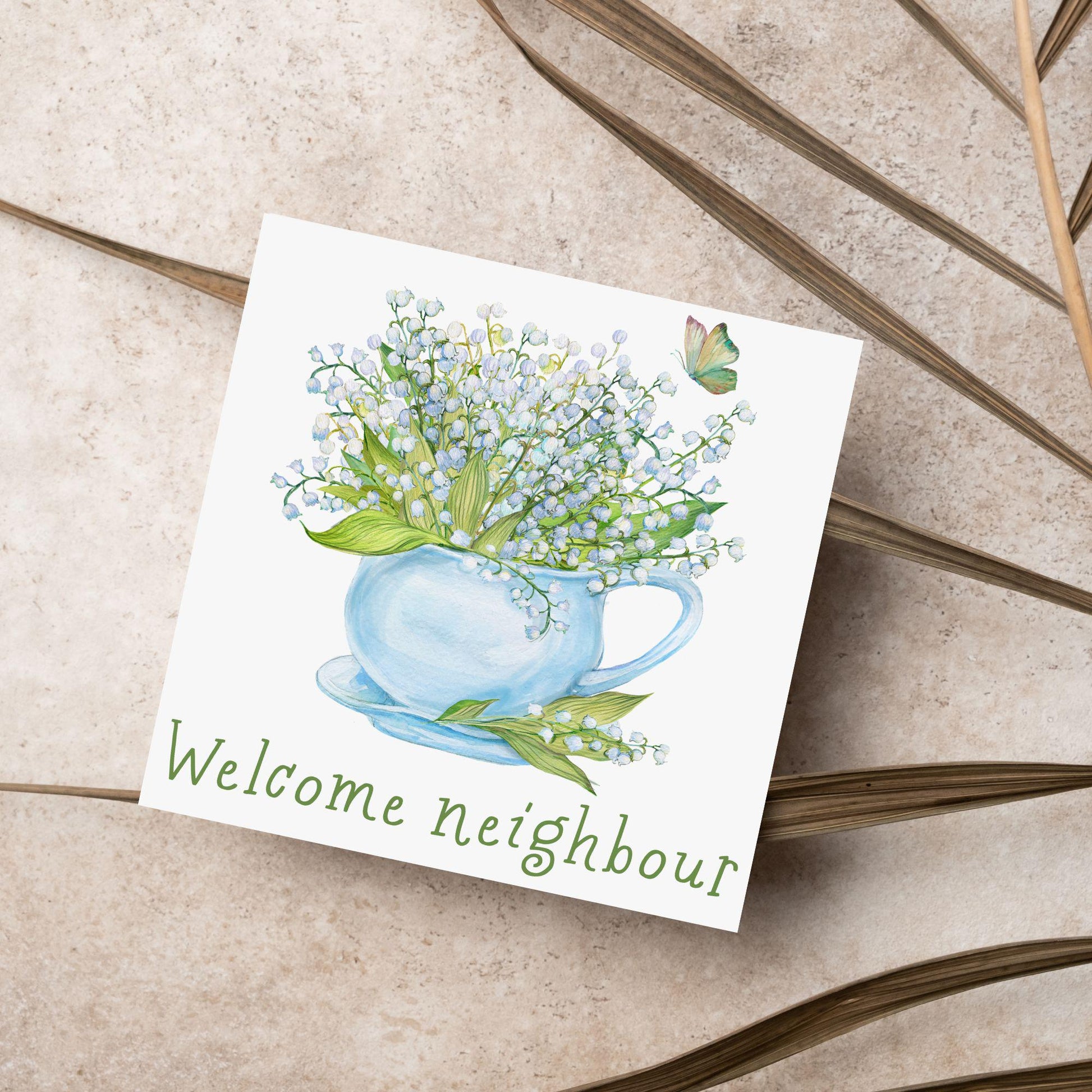 Welcome Neighbour, Moving house Card, Moving in Card, New Neighbour, Introduction Card