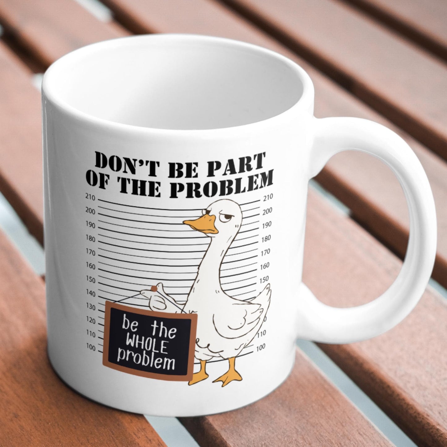 Silly Goose Mug, Funny Coffee Cup, Bird Gift - Multi Colour Options