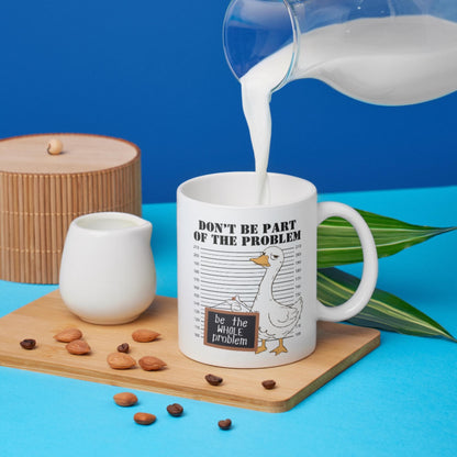 Silly Goose Mug, Funny Coffee Cup, Bird Gift - Multi Colour Options