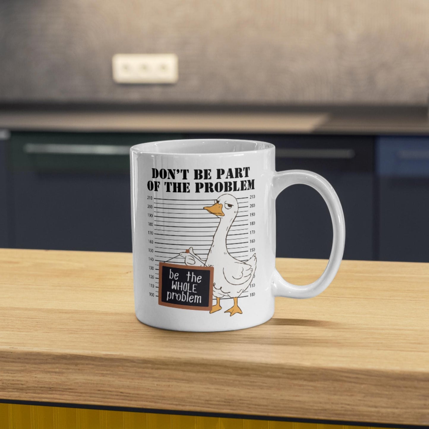 Silly Goose Mug, Funny Coffee Cup, Bird Gift - Multi Colour Options
