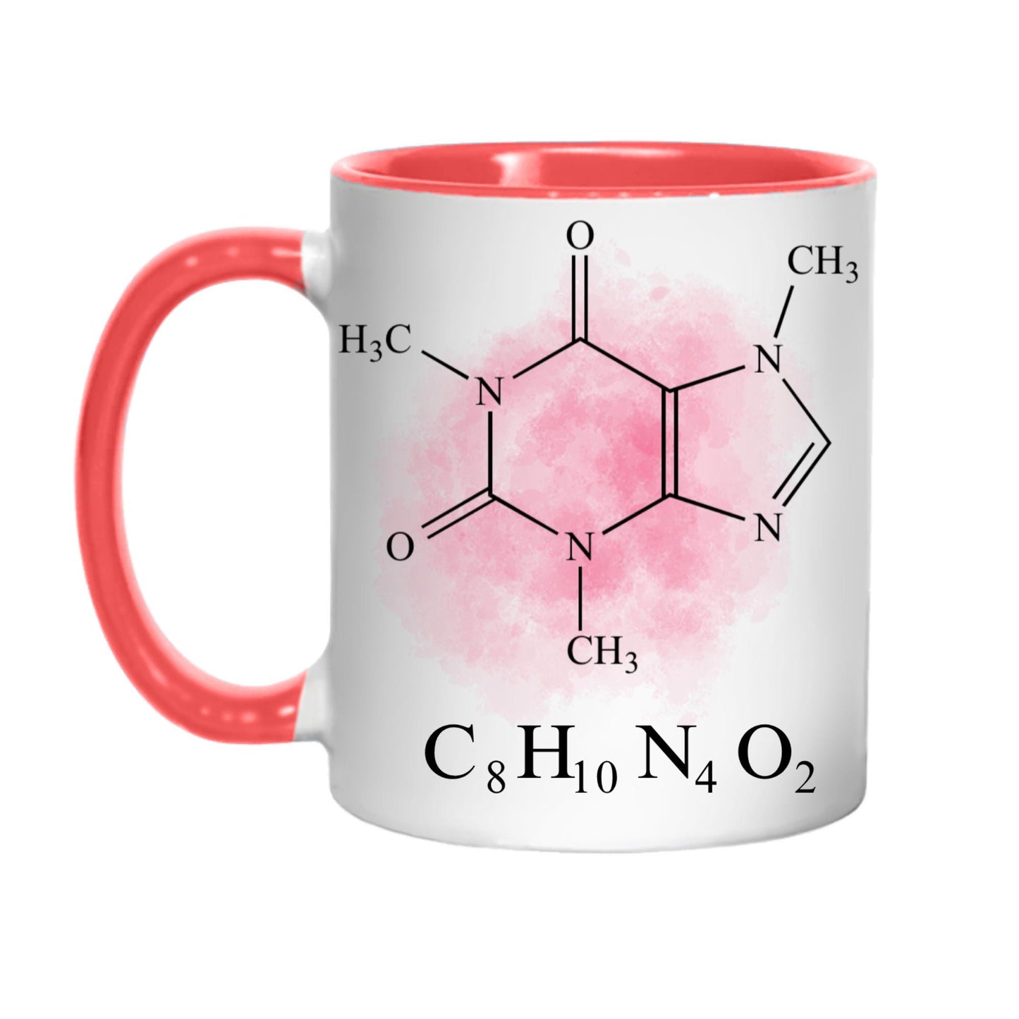 Caffeine Formula Mug, Chemistry Gift, Multi Colour Options, Science Mug