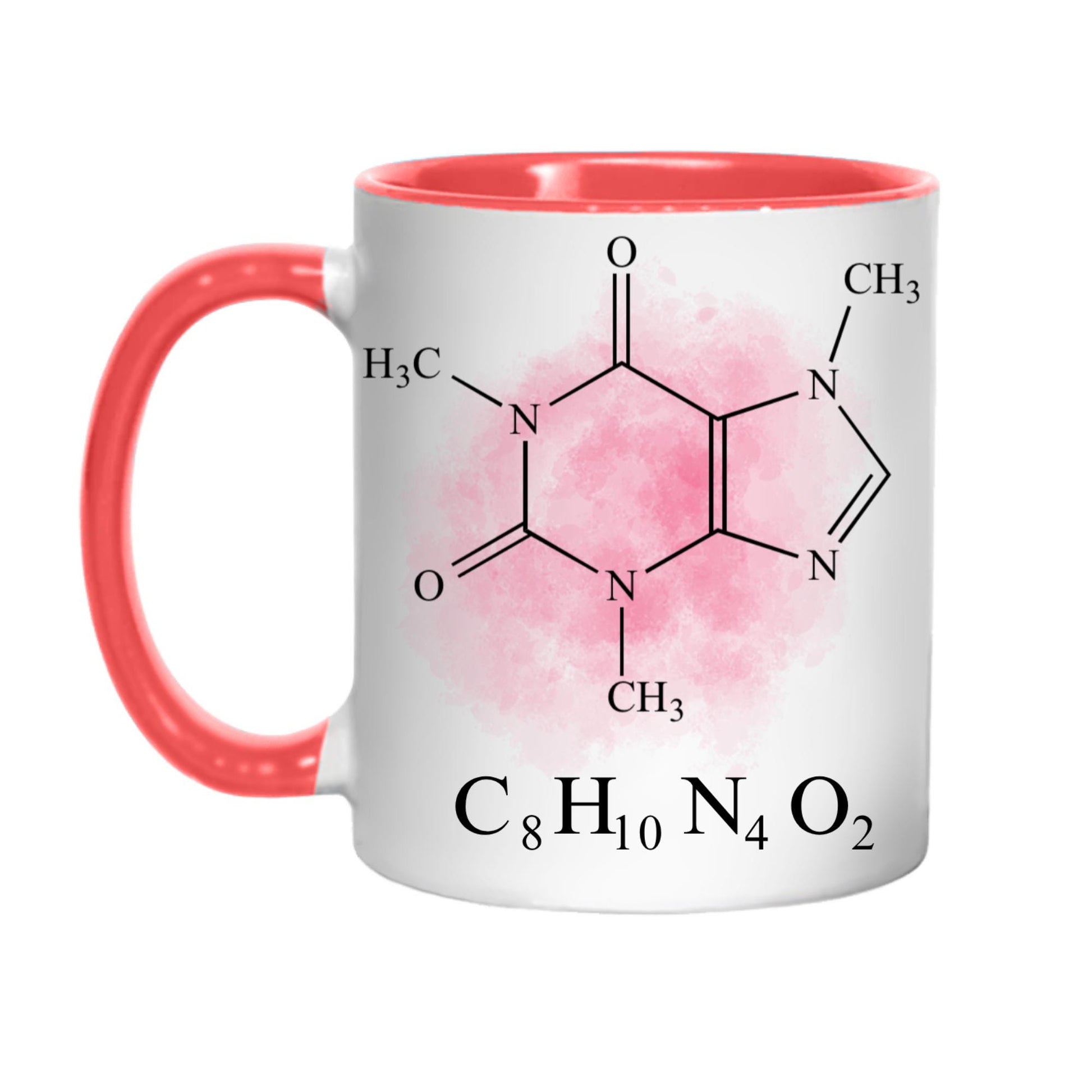 Caffeine Formula Mug, Chemistry Gift, Multi Colour Options, Science Mug