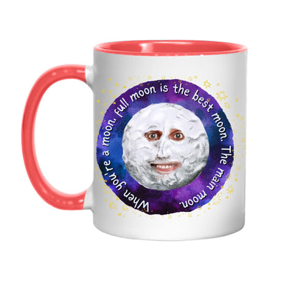 The Mighty Boosh Mug, Moon Mug, Noel Fielding, Surreal TV, Birthday Gift For Boosh Fan - Multi Colour Options