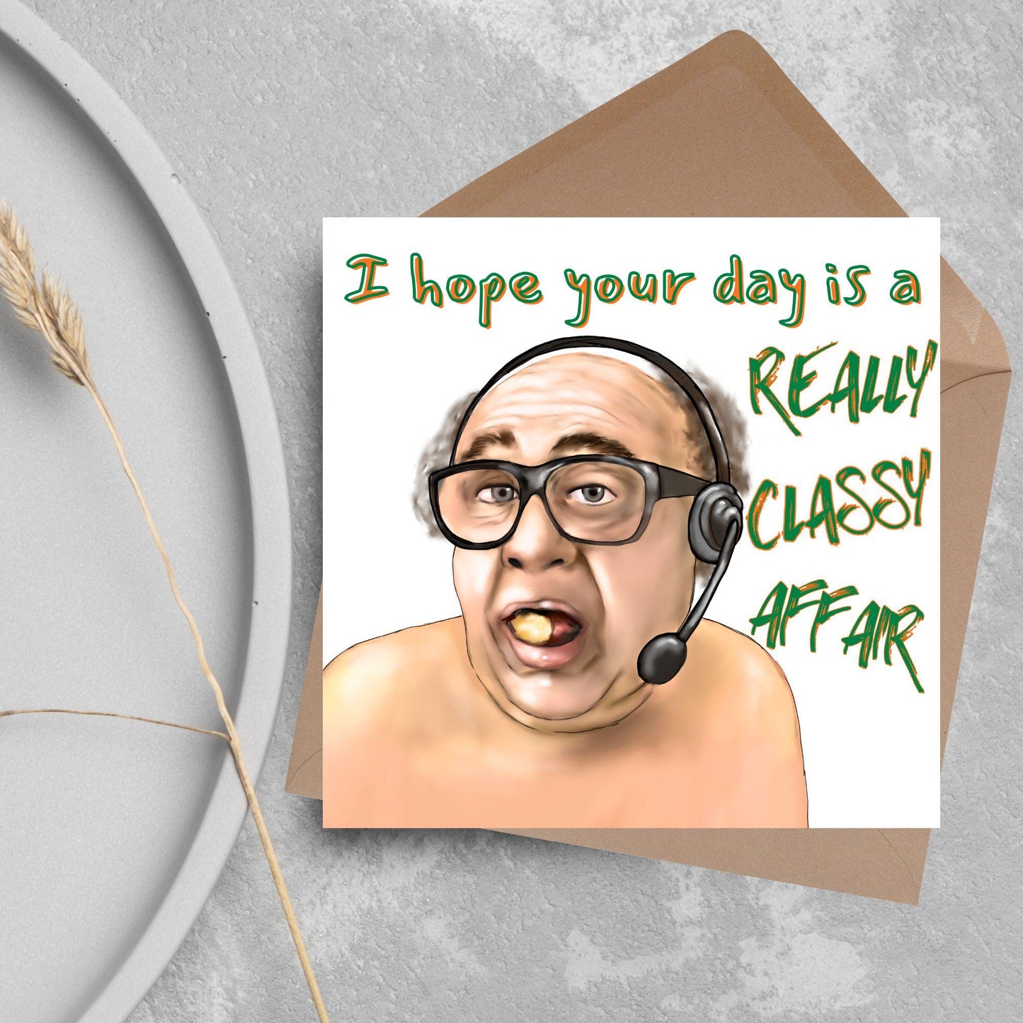 Always Sunny in Philadelphia Card, Frank Reynolds, Always Sunny Funny Birthday Card, TV Show Funny Card for Friend