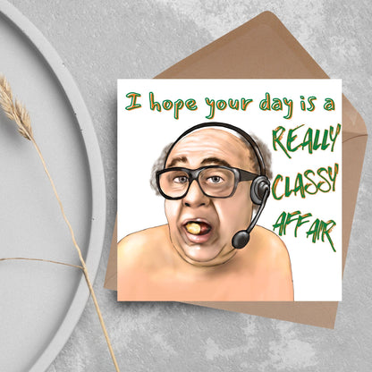 Always Sunny in Philadelphia Card, Frank Reynolds, Always Sunny Funny Birthday Card, TV Show Funny Card for Friend