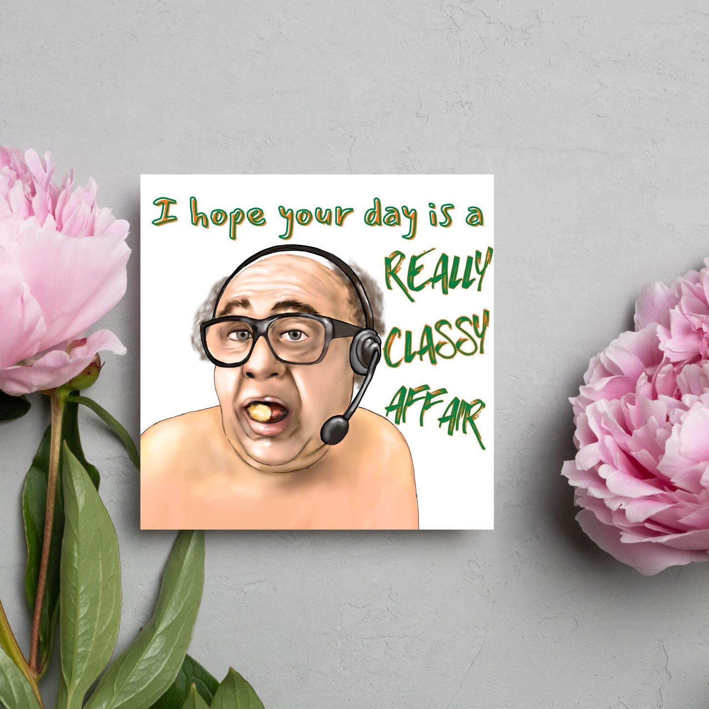 Always Sunny in Philadelphia Card, Frank Reynolds, Always Sunny Funny Birthday Card, TV Show Funny Card for Friend